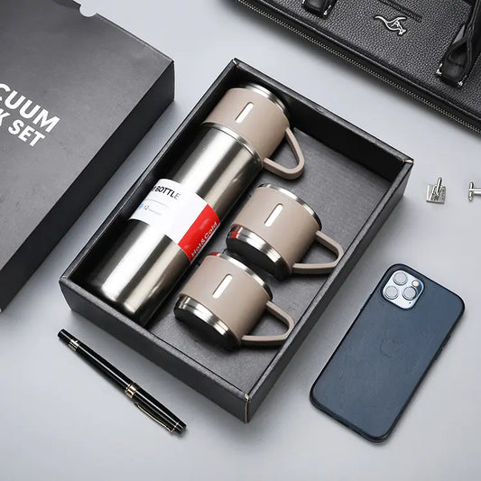 New 304 Stainless Steel Insulated Tea Cup Gift Set