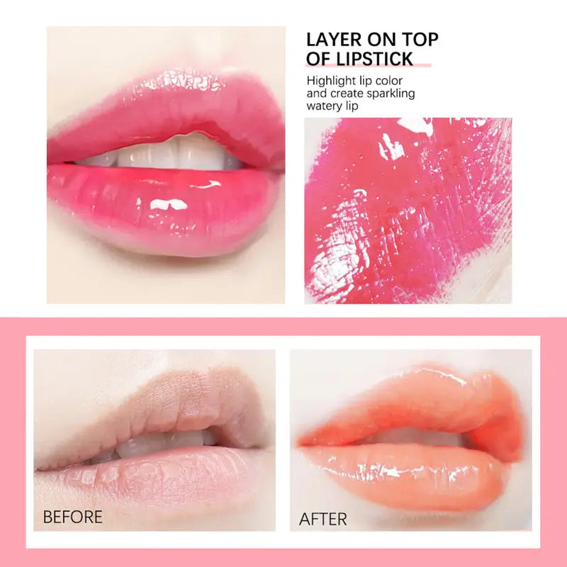 5-Color Lightweight Plumping Lip Oil & Gloss