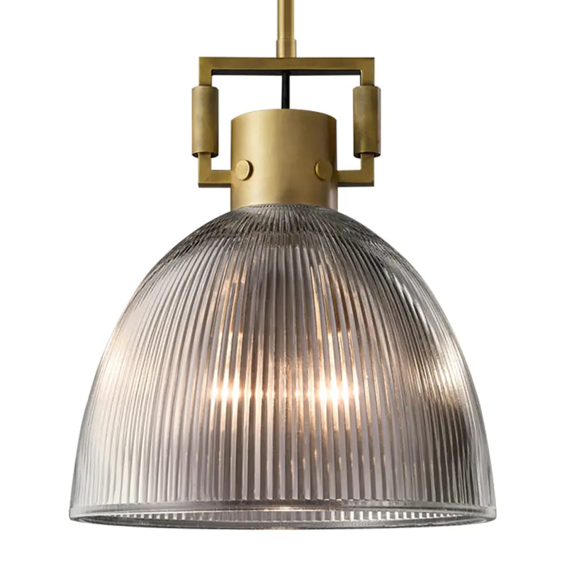 Vintage American Style Copper Pendant Light for Dining