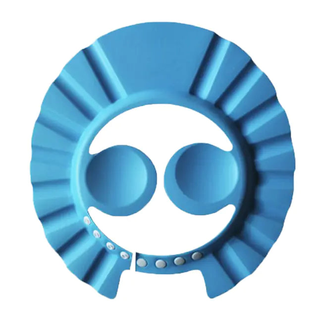 Adjustable Waterproof Baby Bath Shower Cap with Earmuffs