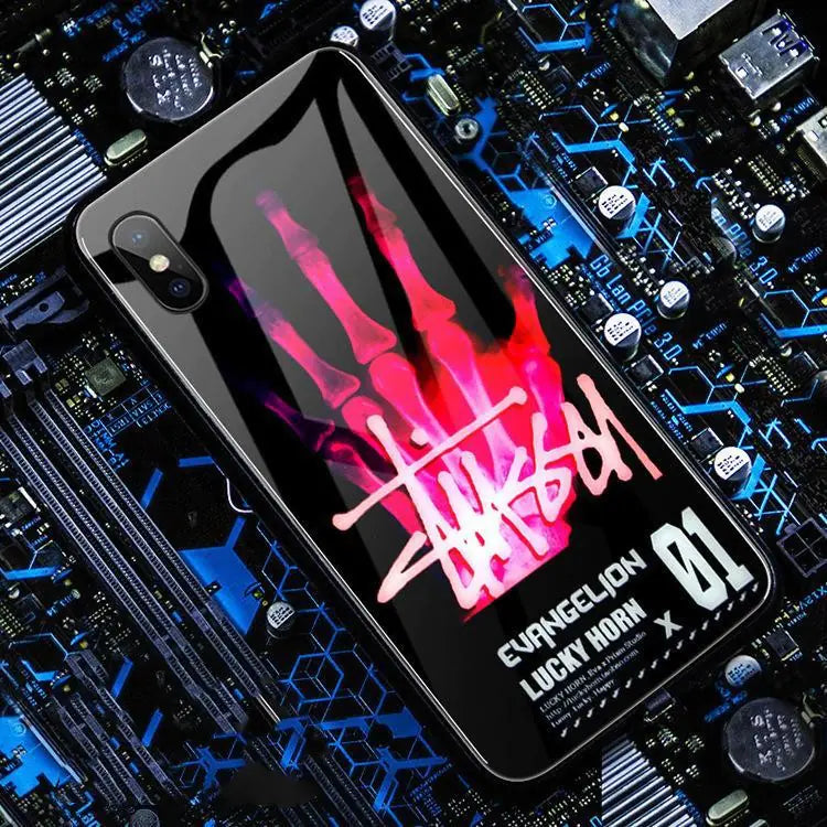 Light Emitting Glass Phone Case
