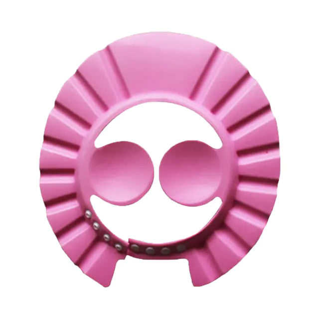 Adjustable Waterproof Baby Bath Shower Cap with Earmuffs