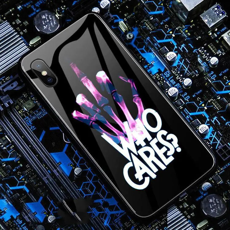 Light Emitting Glass Phone Case