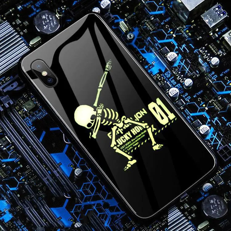 Light Emitting Glass Phone Case