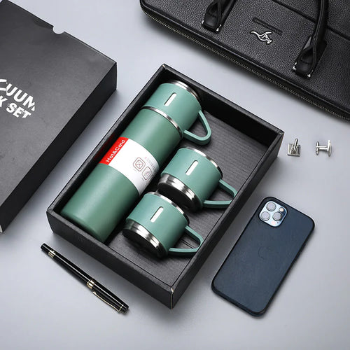 New 304 Stainless Steel Insulated Tea Cup Gift Set