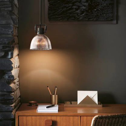 Vintage American Style Copper Pendant Light for Dining