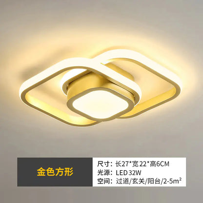 Minimalist Nordic LED Ceiling Light for Hallway