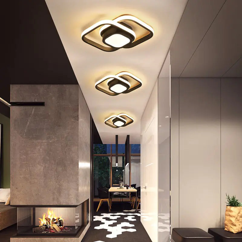 Minimalist Nordic LED Ceiling Light for Hallway