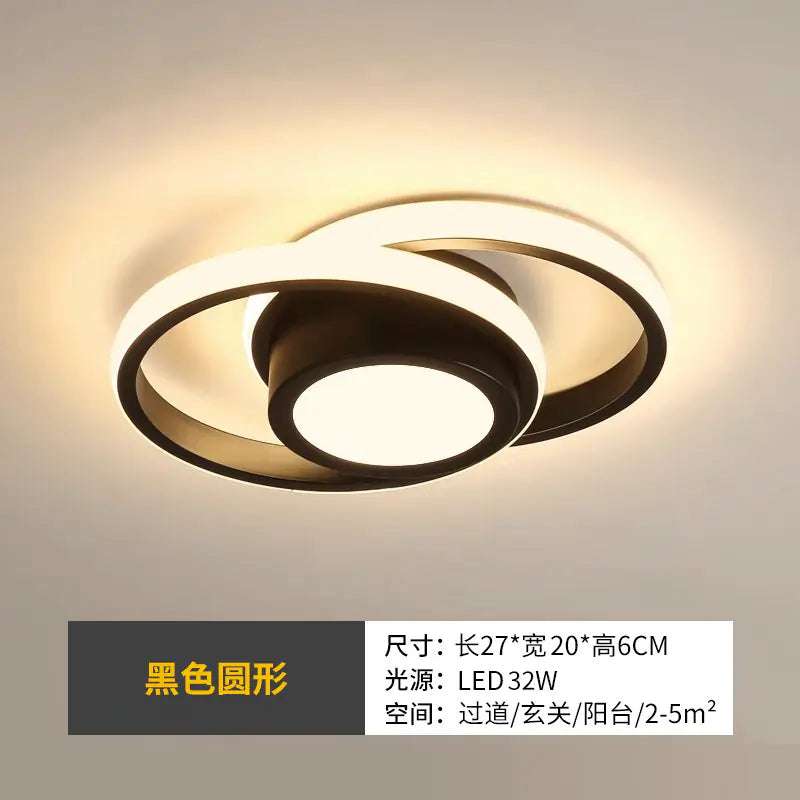 Minimalist Nordic LED Ceiling Light for Hallway