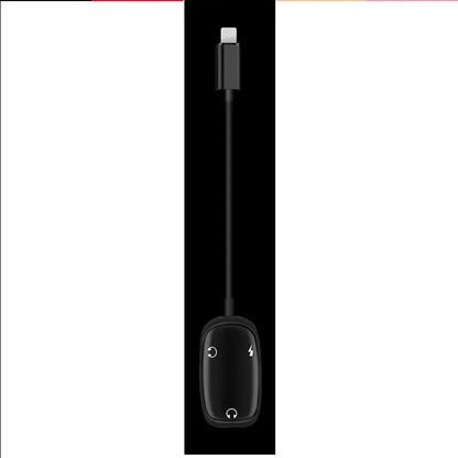 Audio Adapter Charging Cable for iPhone 8-Pin to 3.5mm