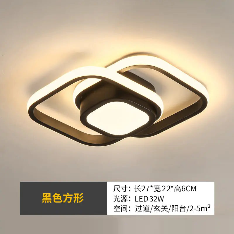 Minimalist Nordic LED Ceiling Light for Hallway