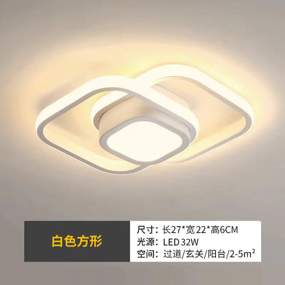 Minimalist Nordic LED Ceiling Light for Hallway