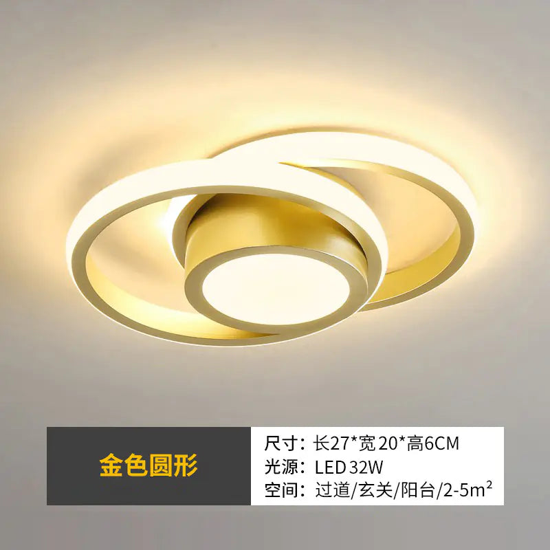 Minimalist Nordic LED Ceiling Light for Hallway