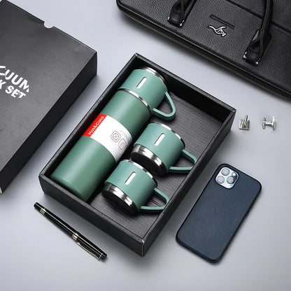 New 304 Stainless Steel Insulated Tea Cup Gift Set
